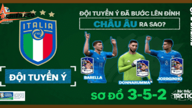 Khám Phá Chiến Thuật Lên Đỉnh Châu Âu Của Azzurri - Đội Tuyển Ý