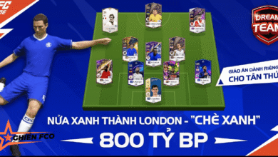 Đội Hình Chelsea Ngon Bổ Rẻ 800 Tỷ BP Dành Cho Tân Thủ FC Online