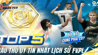 Top 5 Cầu Thủ Uy Tín Nhất Lịch Sử FVPL | FC Online