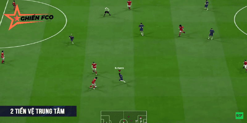 Hàng tiền vệ trung tâm: Cặp đôi không thể thiếu