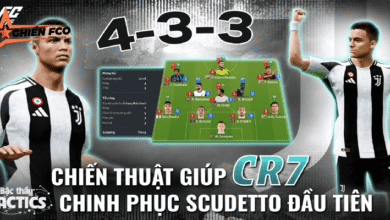 Sơ Đồ Giúp Cristiano Ronaldo Chinh Phục Scudetto Đầu Tiên