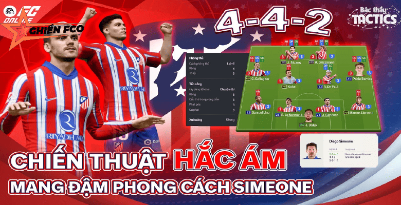 Chiến Thuật Hắc Ám Của Simeone
