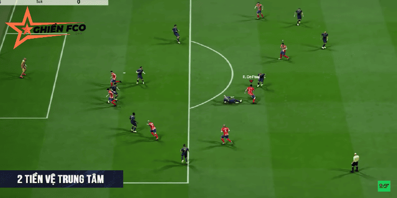 Trung tâm hàng tiền vệ – kiểm soát và sáng tạo