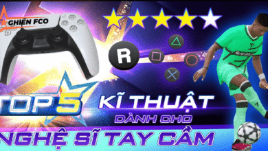 TOP 5 SKILL TỐI ƯU CHO CÁC NGHỆ SĨ TAY CẦM FC ONLINE - YouTube