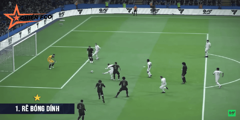 Kỹ thuật Dê bóng dính – Lướt bóng chính xác trong không gian hẹp