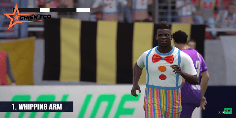 Whipping Arm- "Chạy Quanh Sân Cho Đối Thủ Cay Cú"
