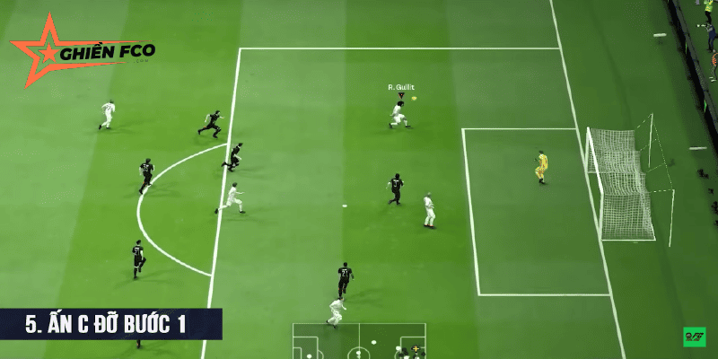 Đỡ Bóng Bước Một Gọn Gàng – "Nhấn C để Tạo Đột Biến"