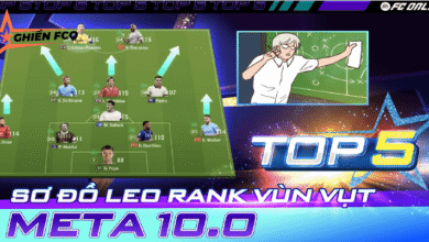 Top 5 Sơ Đồ LEO RANK VÙN VỤT ở META 10.0 | FC Online