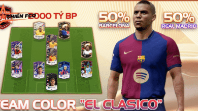 Tập build team "EL CLASICO" có một không hai với giá 2000 TỶ BP | FC Online