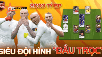 Team color "ĐẦU TRỌC" 2000 TỶ BP | FC Online