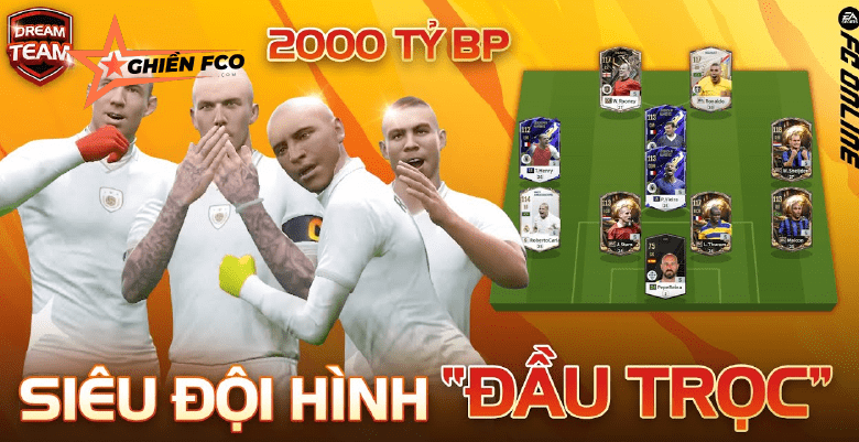 Team color "ĐẦU TRỌC" 2000 TỶ BP | FC Online