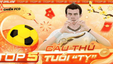 TOP 5 CẦU THỦ TUỔI TỴ ĐÁNG CHÚ Ý TRONG FC ONLINE