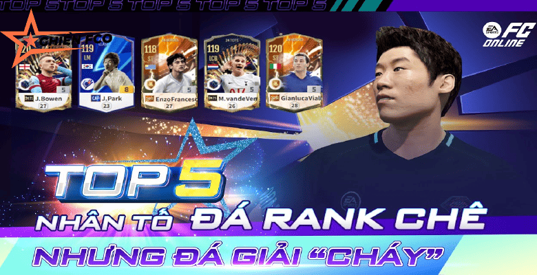 Top 5 cầu thủ "TÀNG HÌNH" tại rank nhưng HOT tại FVPL Autumn 2024 | FC Online