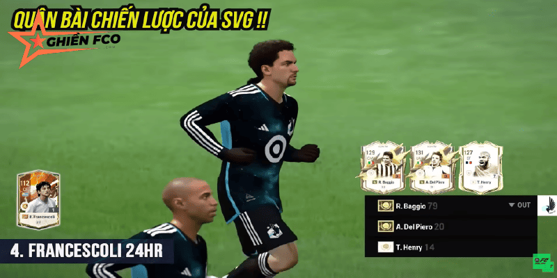 FRANCESCOLI - Tiền Vệ Tấn Công (Mùa 24 Hero)